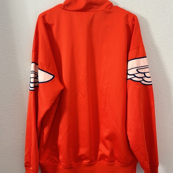 Air Jordan quarter zip jacket men’s new with tags orange wings medium - Picture 2 of 5